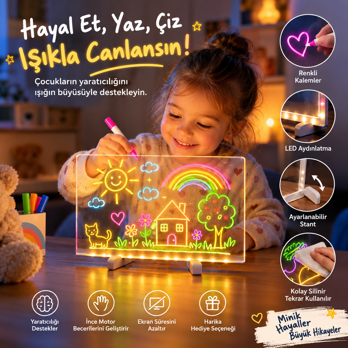 Pozitify | Eğitici Çizim Tahtası