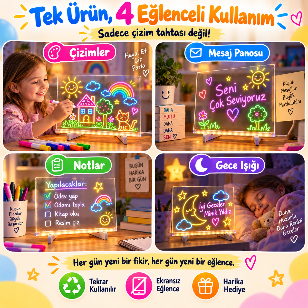 Pozitify | Eğitici Çizim Tahtası